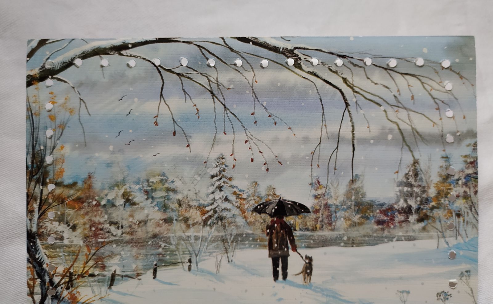 Blog-Inhaltsbild für 'Kostenlose Häkel- und Bastelanleitung für das Umhäkeln von Bilder / Postkarten'