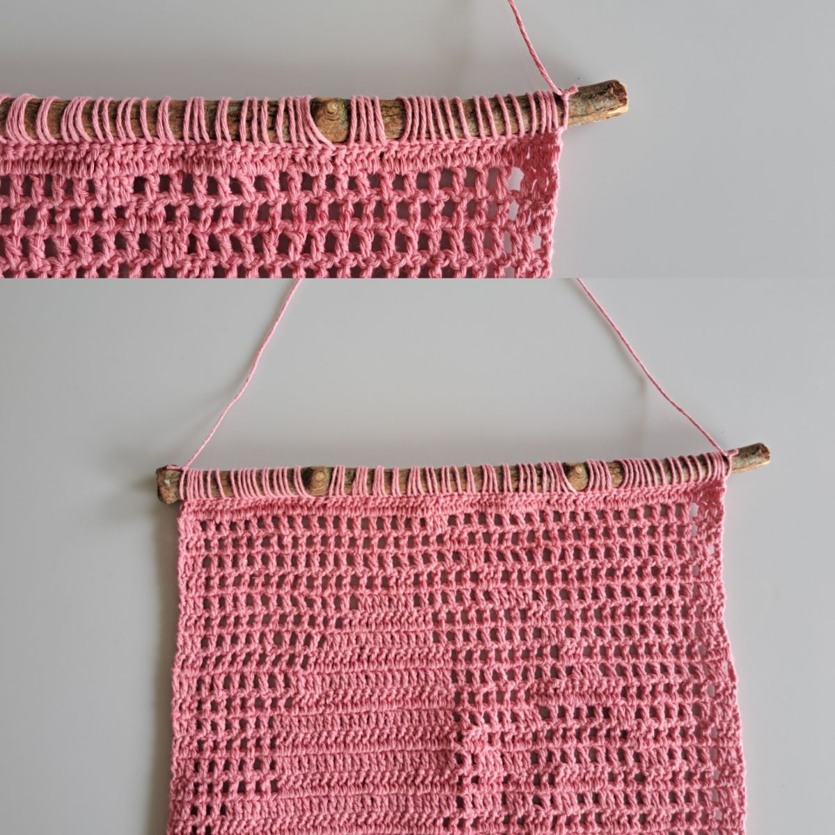 Blog-Inhaltsbild für 'Kostenlose Häkelanleitung für eine Schmetterlings-Wanddekoration'