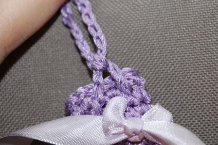 Blog-Inhaltsbild für 'Gratis Häkelanleitung für einen Mini-Handtaschenbeutel als Schlüsselanhänger'