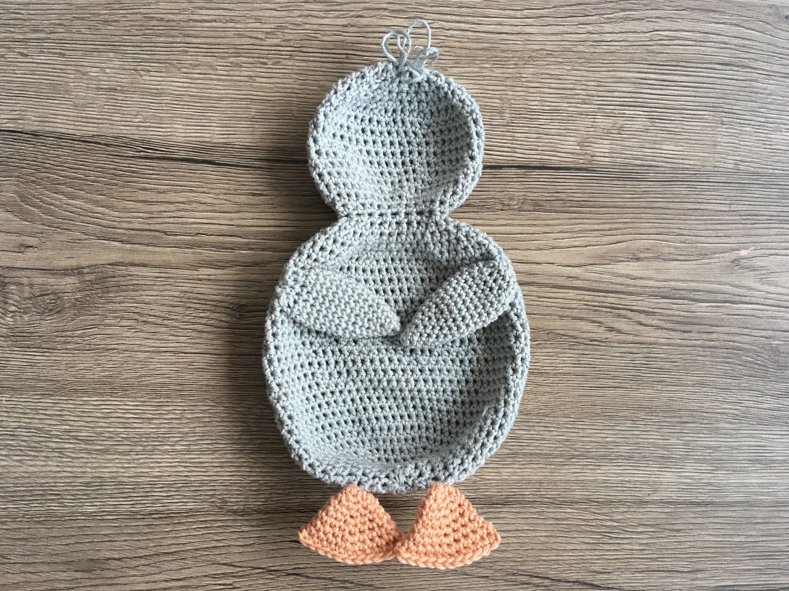 Blog-Inhaltsbild für 'Schmusepinguin, kostenlose Häkelanleitung'