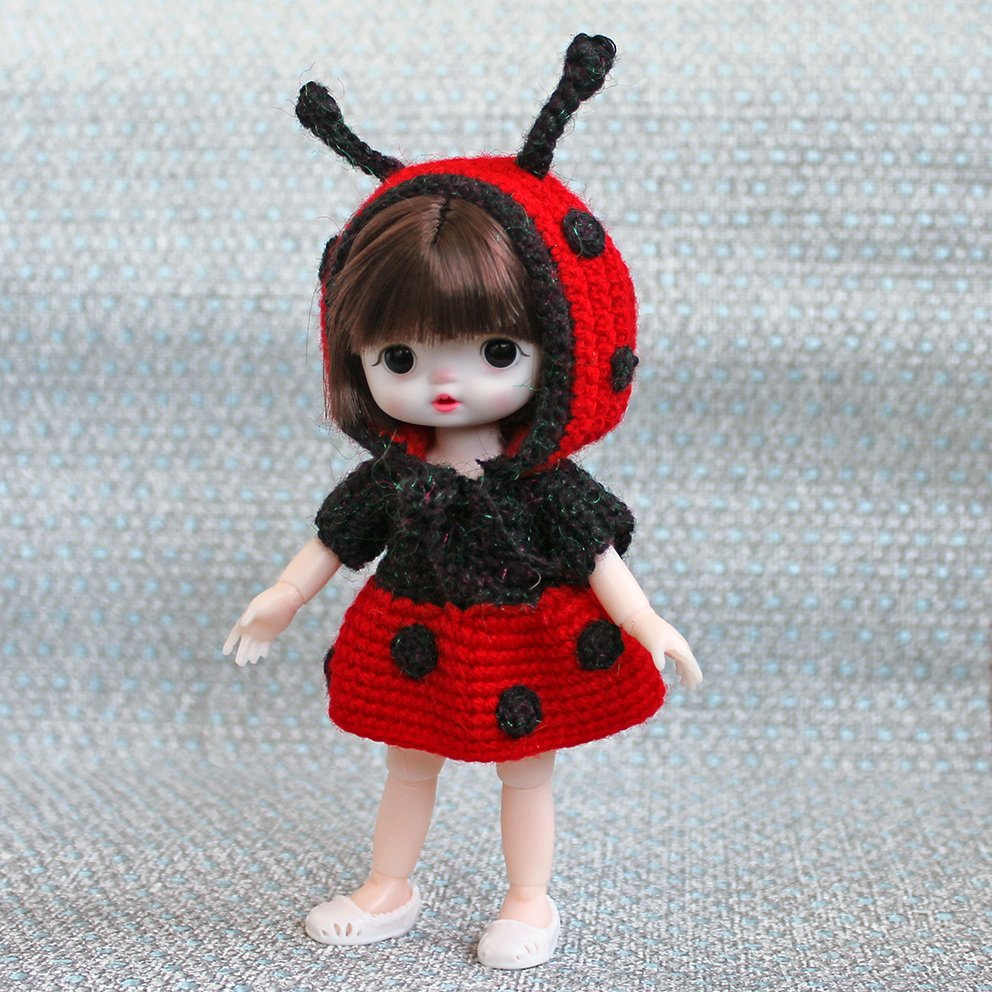 Blog content image for 'Ladybug dress for a little doll'