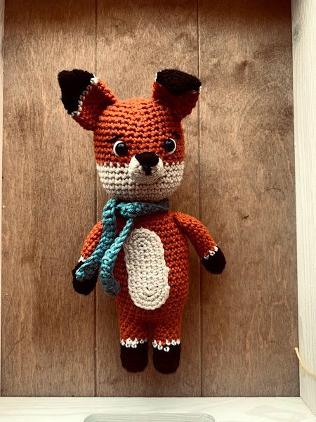 Blog-Inhaltsbild für 'Fuchs Milow KOSTENLOSE Häkelprobe zum ausprobieren und verlieben'