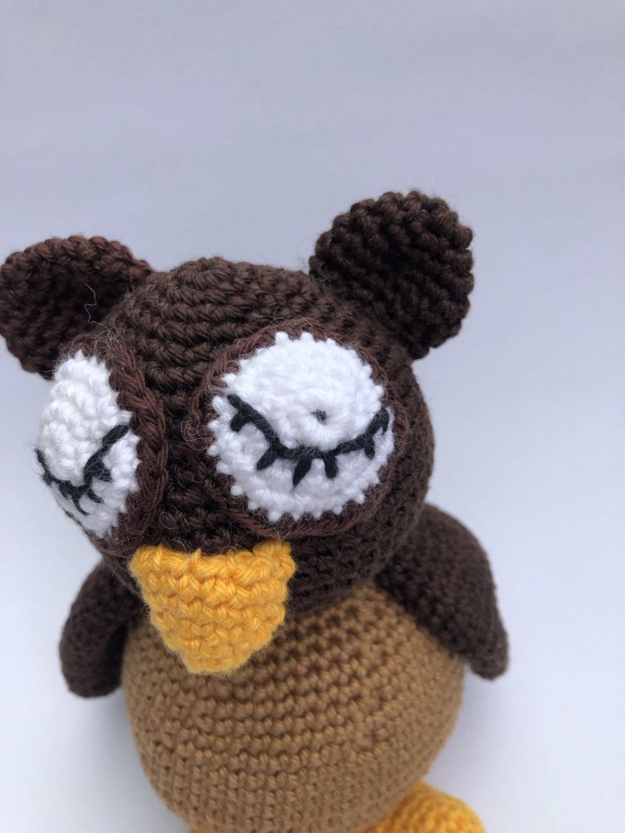 Blog-Inhaltsbild für 'Häkelanleitung süße Eule'