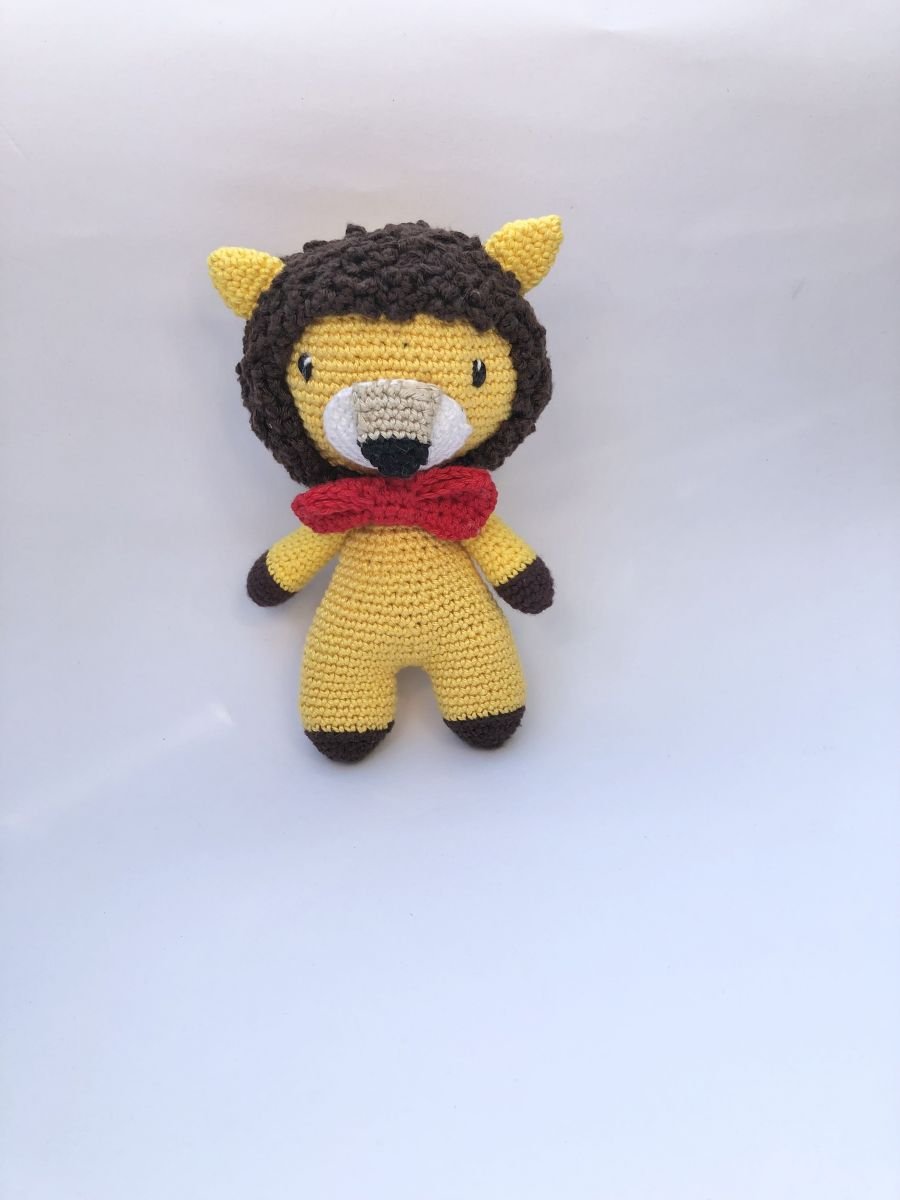 Blog-Inhaltsbild für 'Häkelanleitung Löwe'