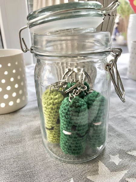 Blog-Inhaltsbild für 'Gurken Schlüsselanhänger'