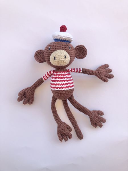 Blog-Inhaltsbild für 'Häkelanleitung Affe'