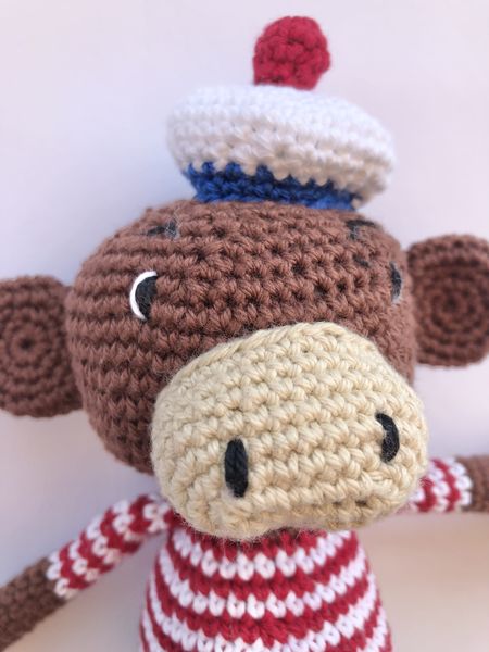 Blog-Inhaltsbild für 'Häkelanleitung Affe'