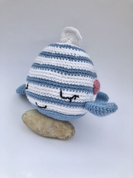 Blog-Inhaltsbild für 'Häkelanleitung Wal'