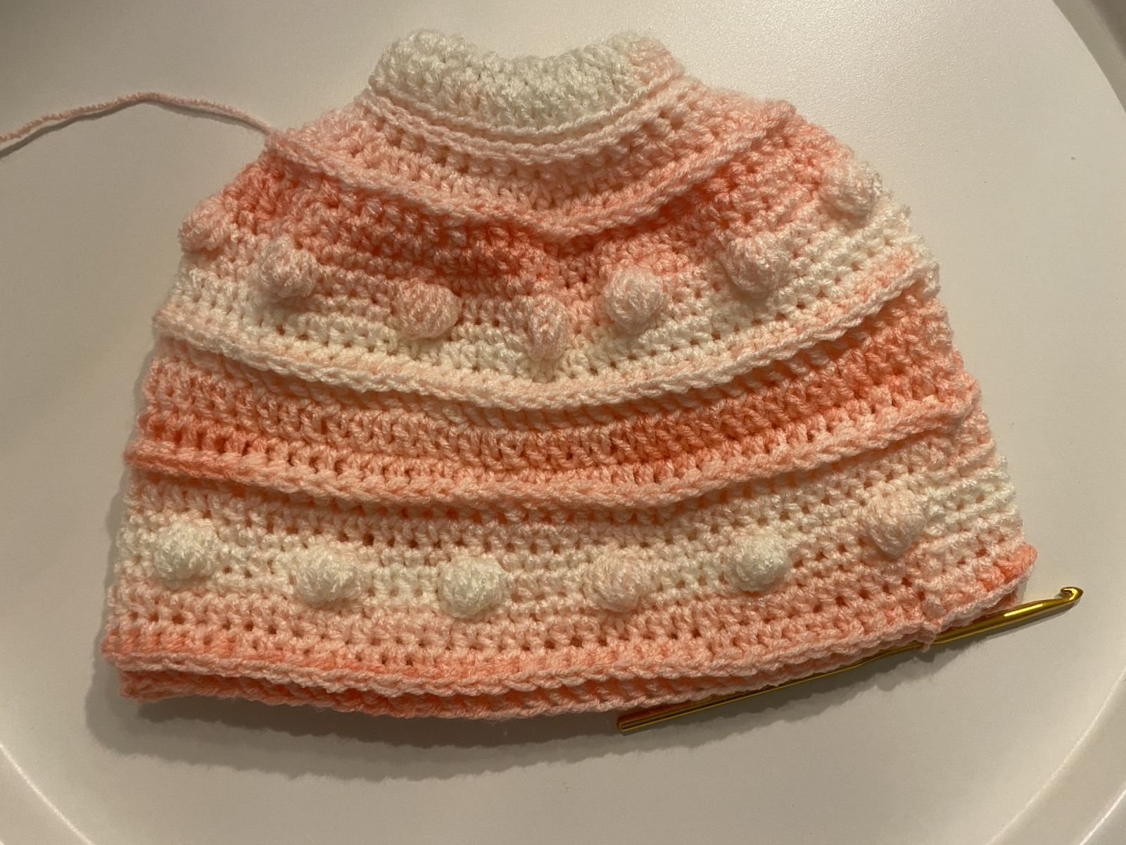 Blog-Inhaltsbild für 'Mütze mit Duttöffnung häkeln'