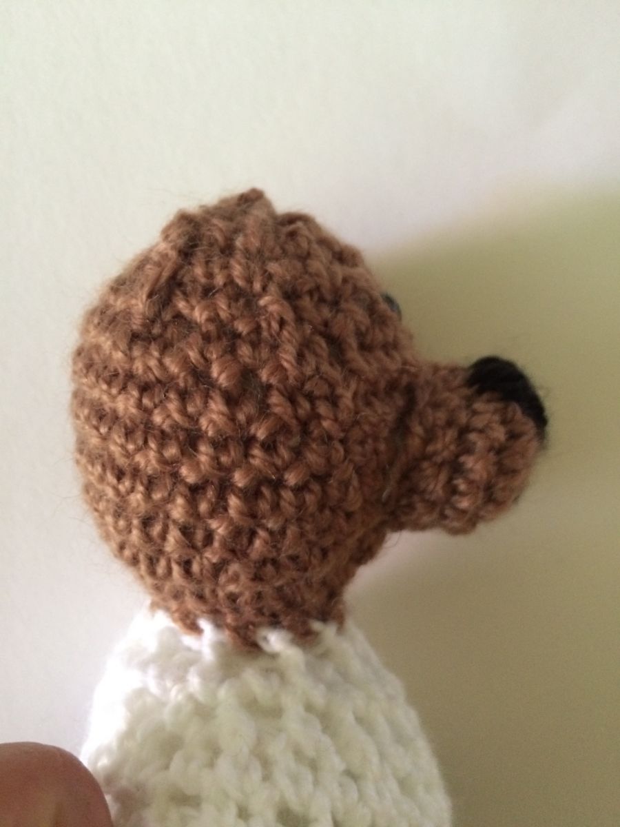 Blog-Inhaltsbild für 'Kostenlose Häkelanleitung - Kleines Fan-Bärchen'