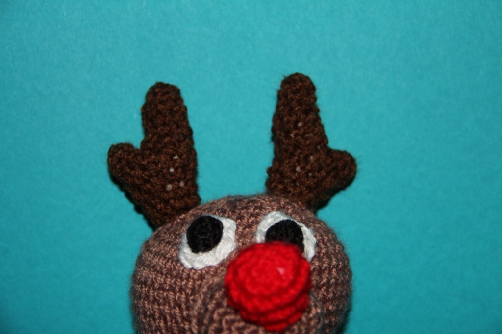 Blog-Inhaltsbild für 'Kostenlose Häkelanleitung - Rentier Rudi'