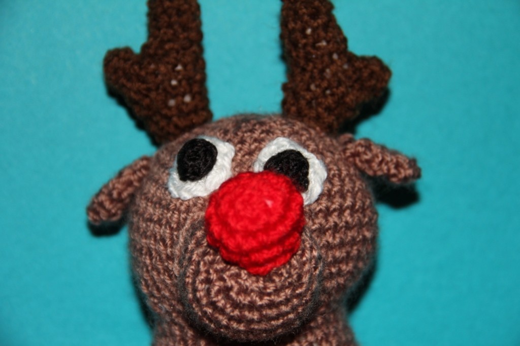 Blog-Inhaltsbild für 'Kostenlose Häkelanleitung - Rentier Rudi'