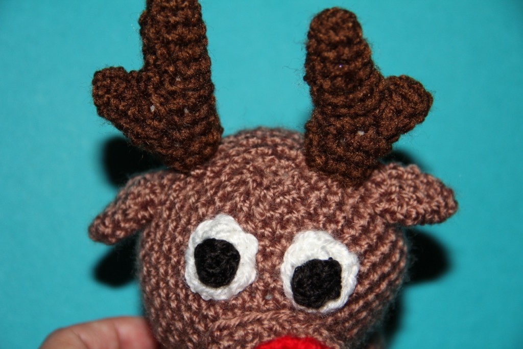 Blog-Inhaltsbild für 'Kostenlose Häkelanleitung - Rentier Rudi'