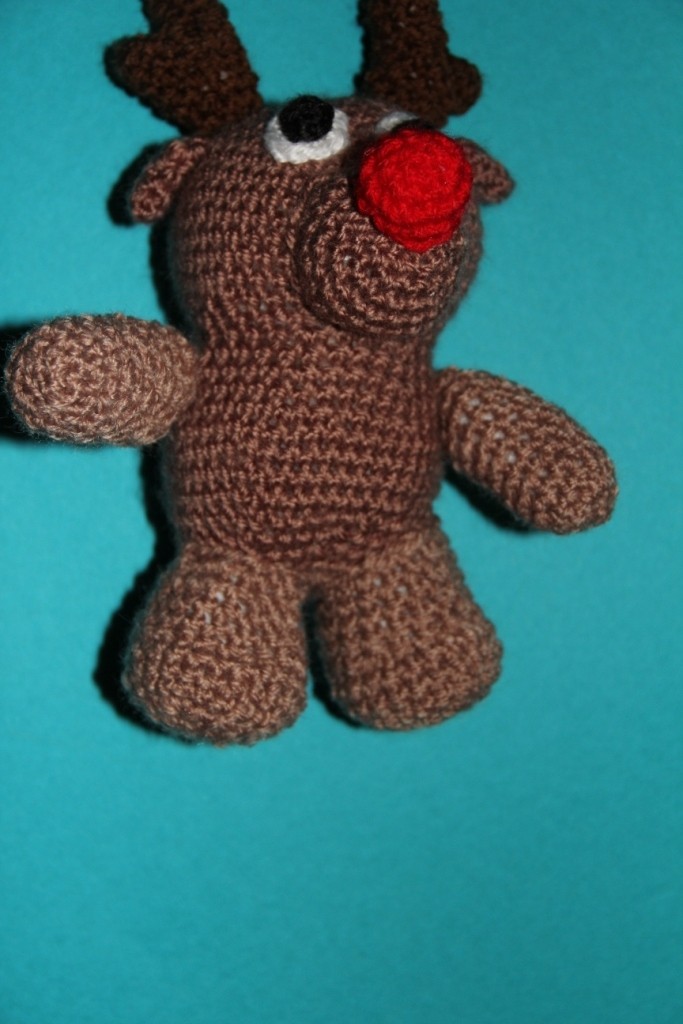 Blog-Inhaltsbild für 'Kostenlose Häkelanleitung - Rentier Rudi'
