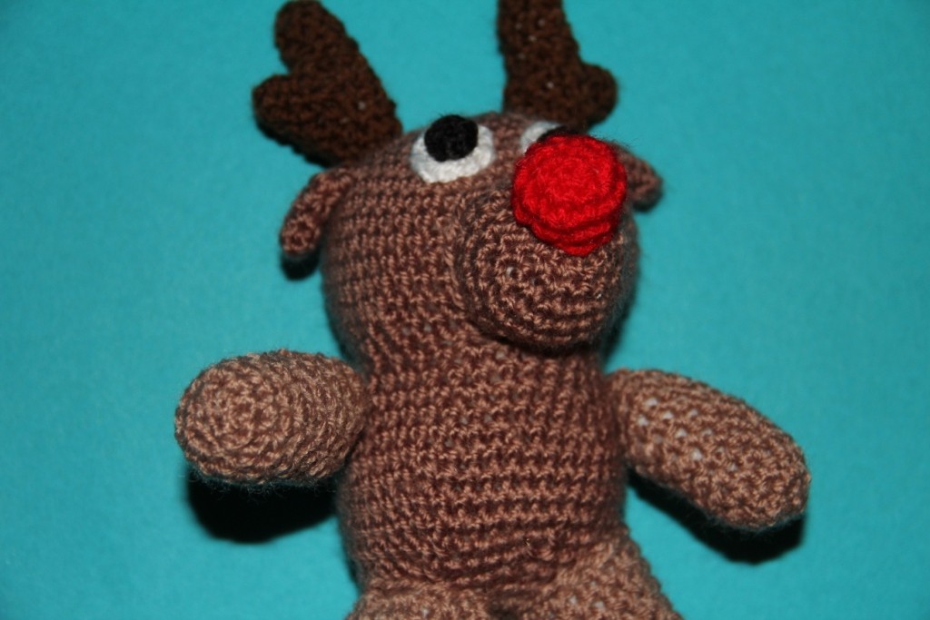 Blog-Inhaltsbild für 'Kostenlose Häkelanleitung - Rentier Rudi'
