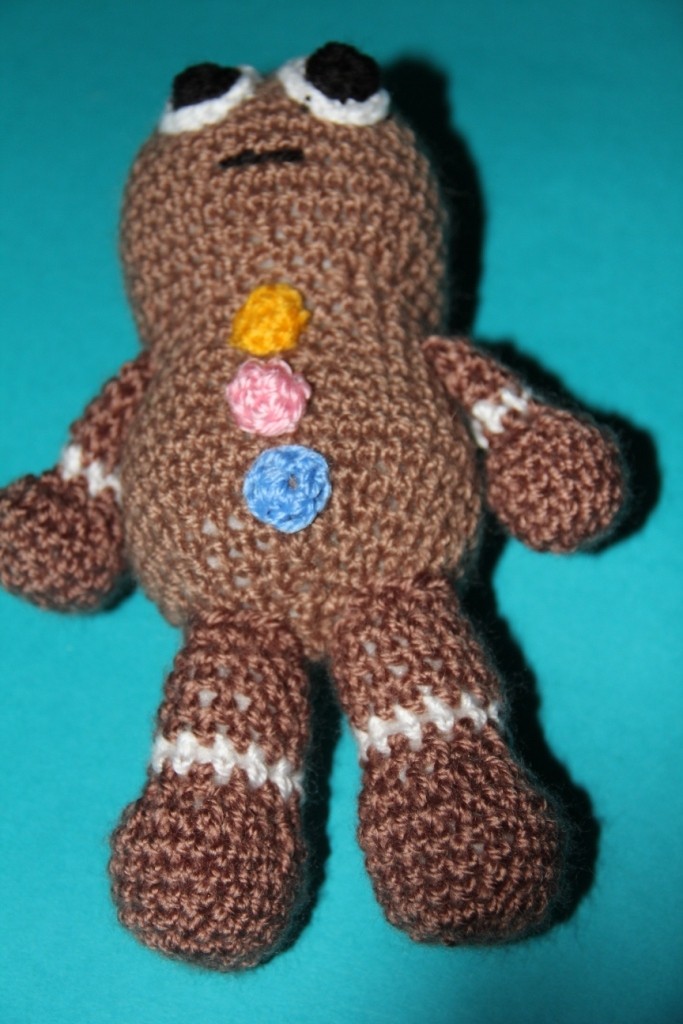 Blog-Inhaltsbild für 'Kostenlose Häkelanleitung - Lebkuchenmännchen'