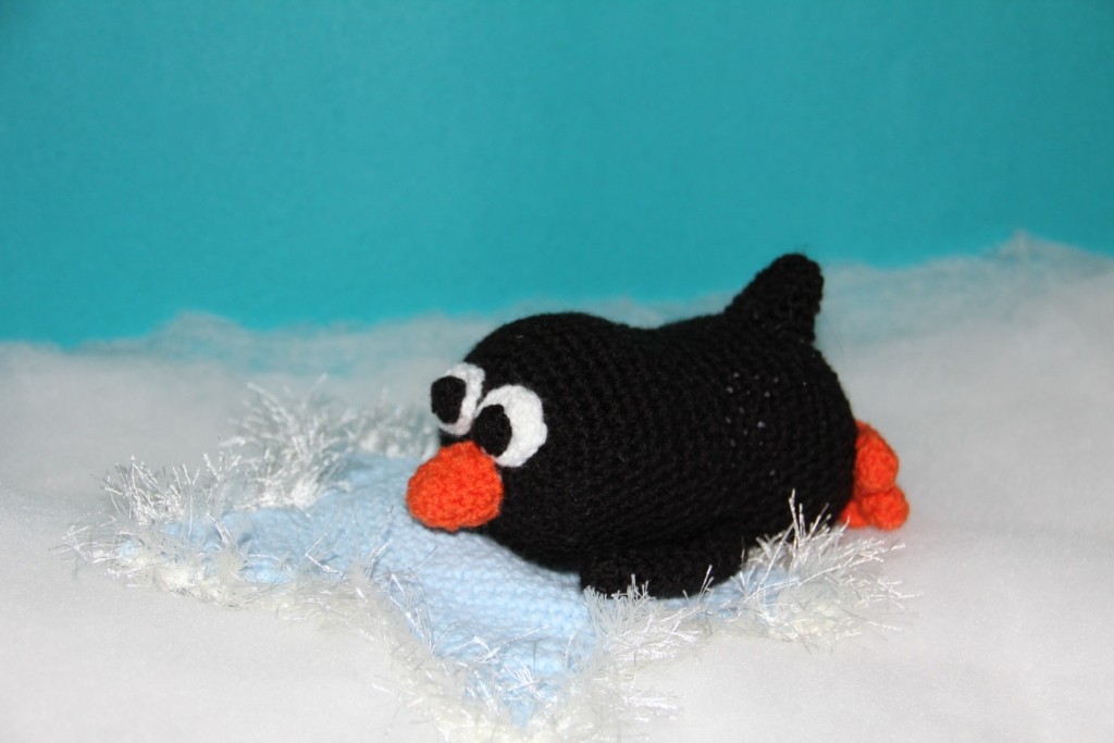 Blog-Inhaltsbild für 'Kostenlose Häkelanleitung - Kleiner Pinguin und sein Kuschelstern'
