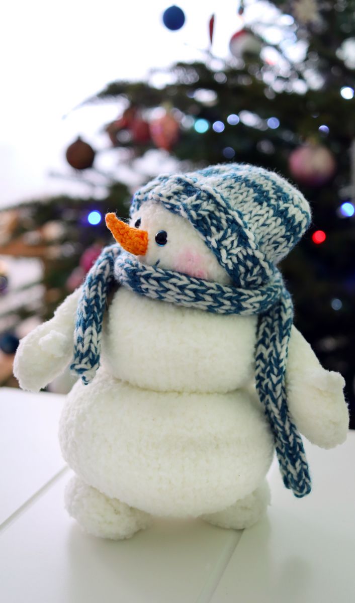 Blog content image for 'Snowman knit pattern'