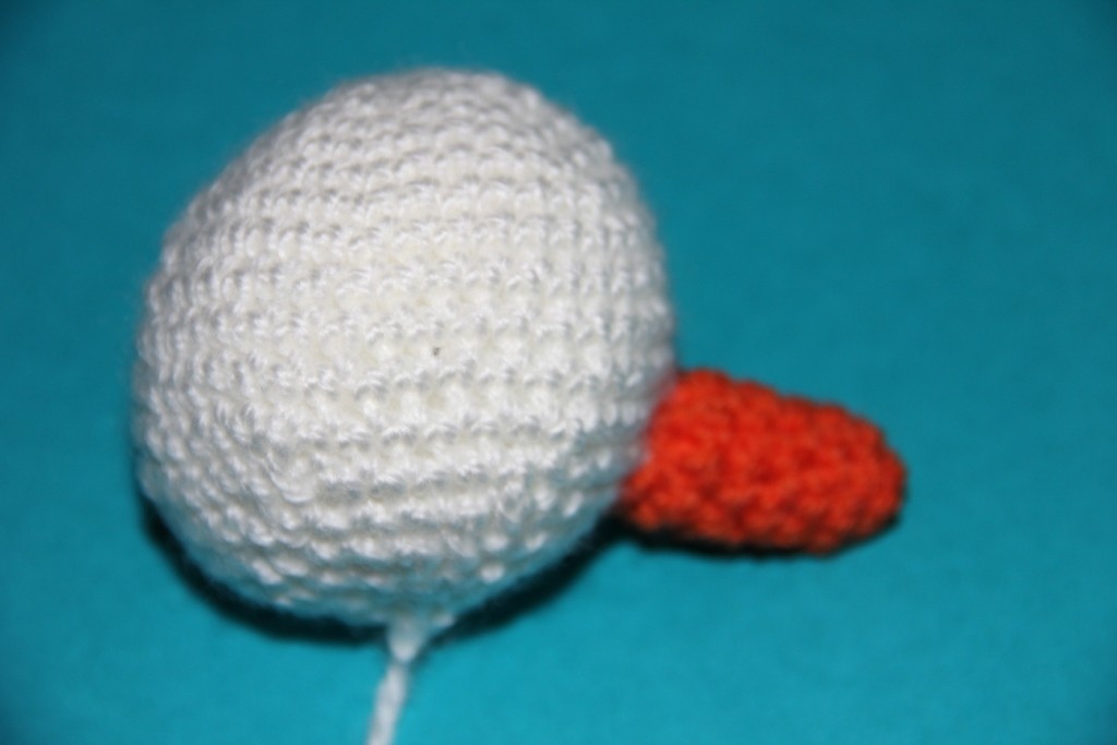 Blog-Inhaltsbild für 'Kostenlose Häkelanleitung - Geschenkidee - Kleiner Schneemann als Untersetzer'