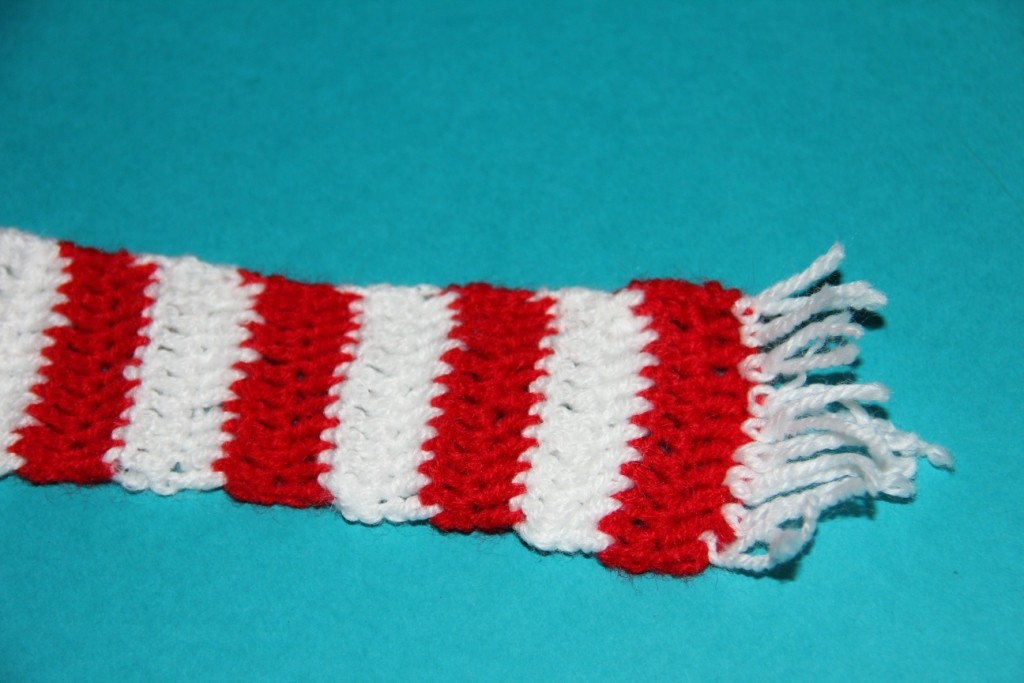 Blog-Inhaltsbild für 'Kostenlose Häkelanleitung - Geschenkidee - Kleiner Schneemann als Untersetzer'