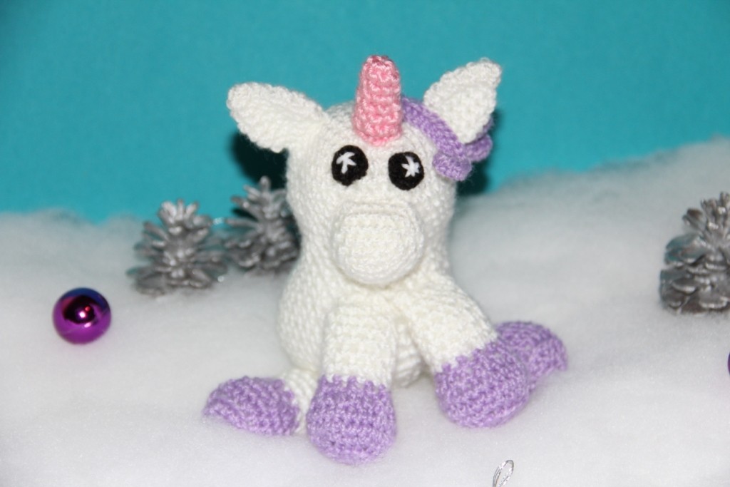 Blog-Inhaltsbild für 'Kostenlose Häkelanleitung - Kleines Einhorn'