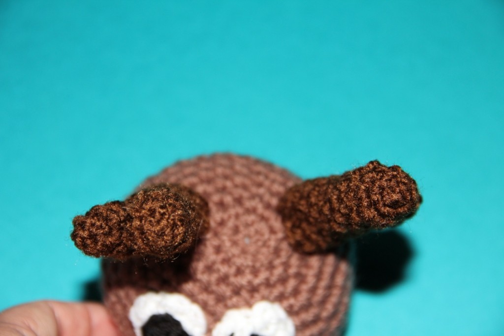 Blog-Inhaltsbild für 'Kostenlose Häkelanleitung - Geschenkidee - Kleines Rentier als Untersetzer'