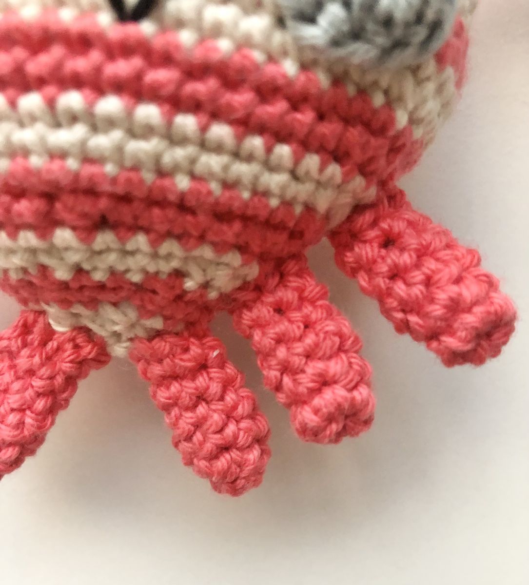 Blog-Inhaltsbild für 'Häkelanleitung Krabbe'