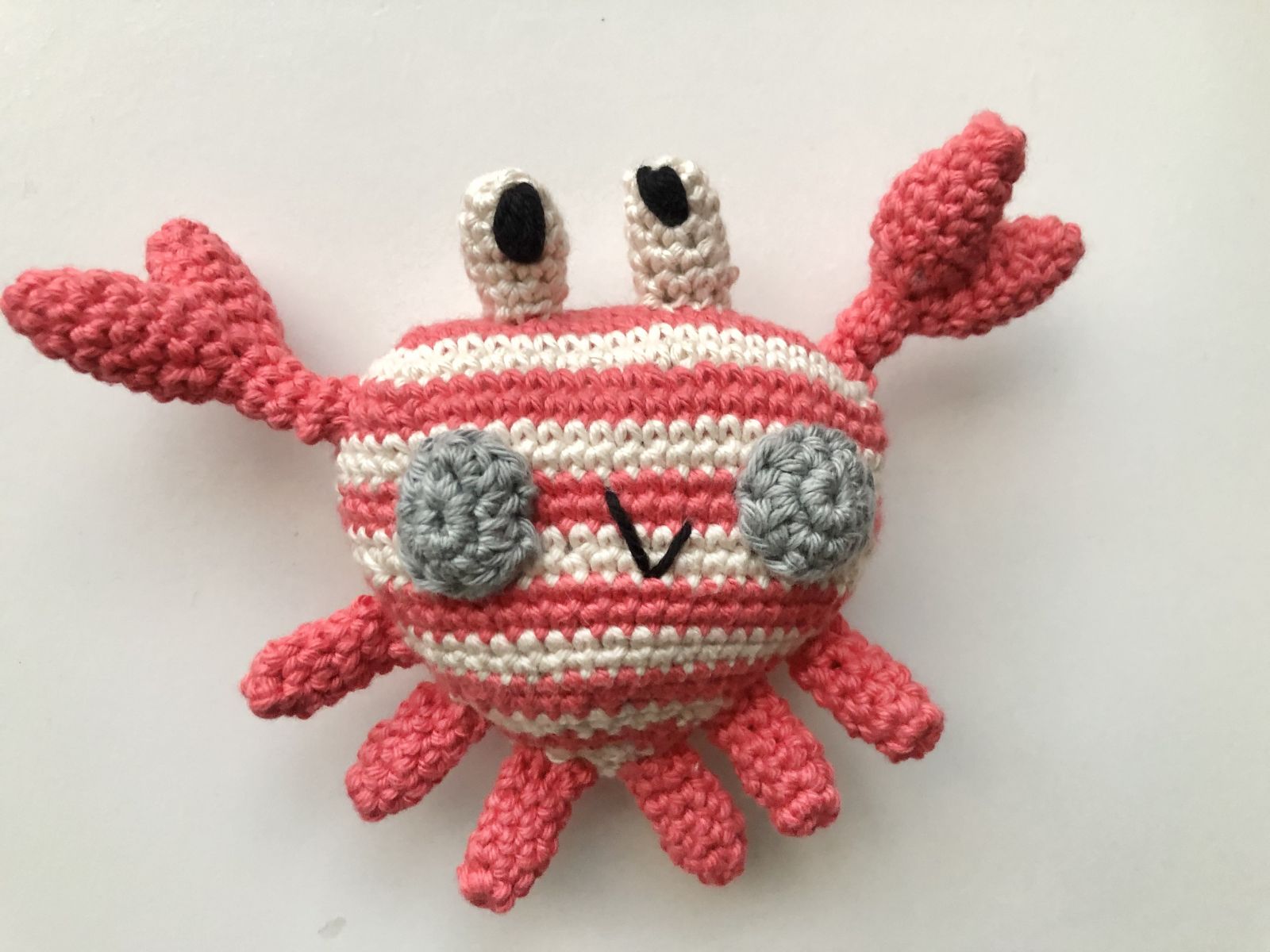 Blog-Inhaltsbild für 'Häkelanleitung Krabbe'