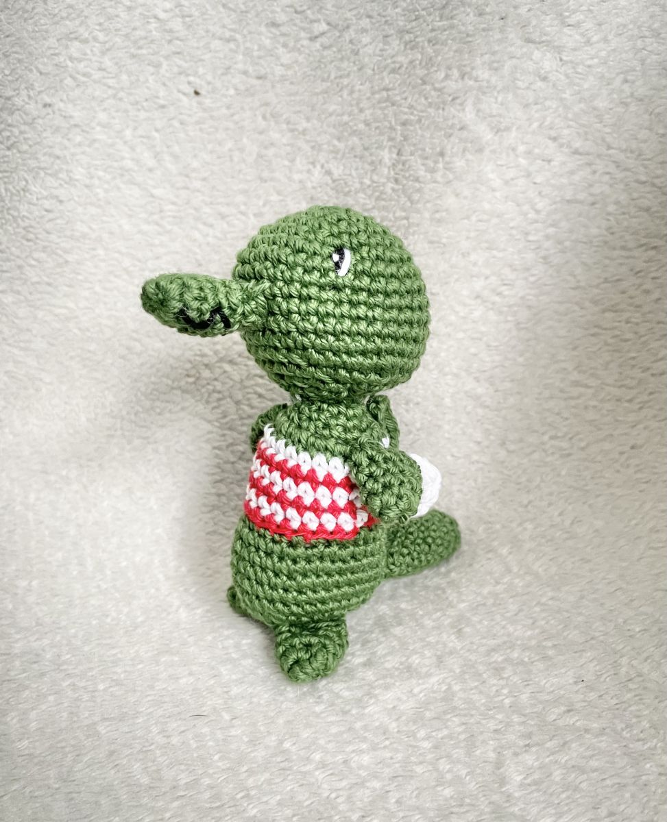 Blog-Inhaltsbild für 'Krokodil häkeln – kostenlose Amigurumi Häkelanleitung'