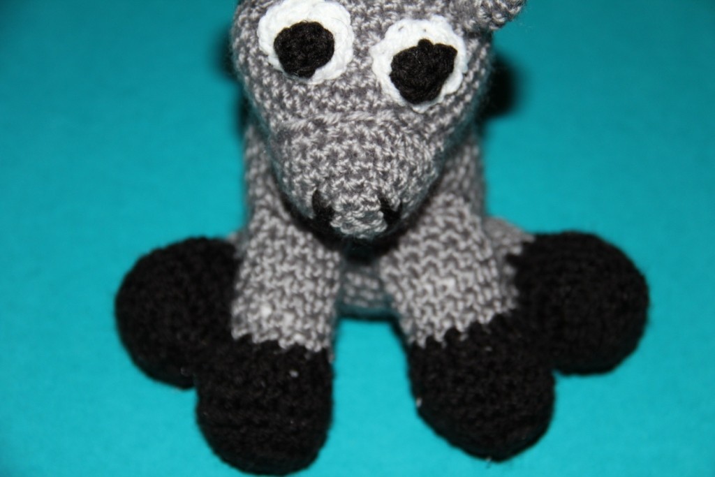 Blog-Inhaltsbild für 'Kostenlose Häkelanleitung - Kleiner Esel'