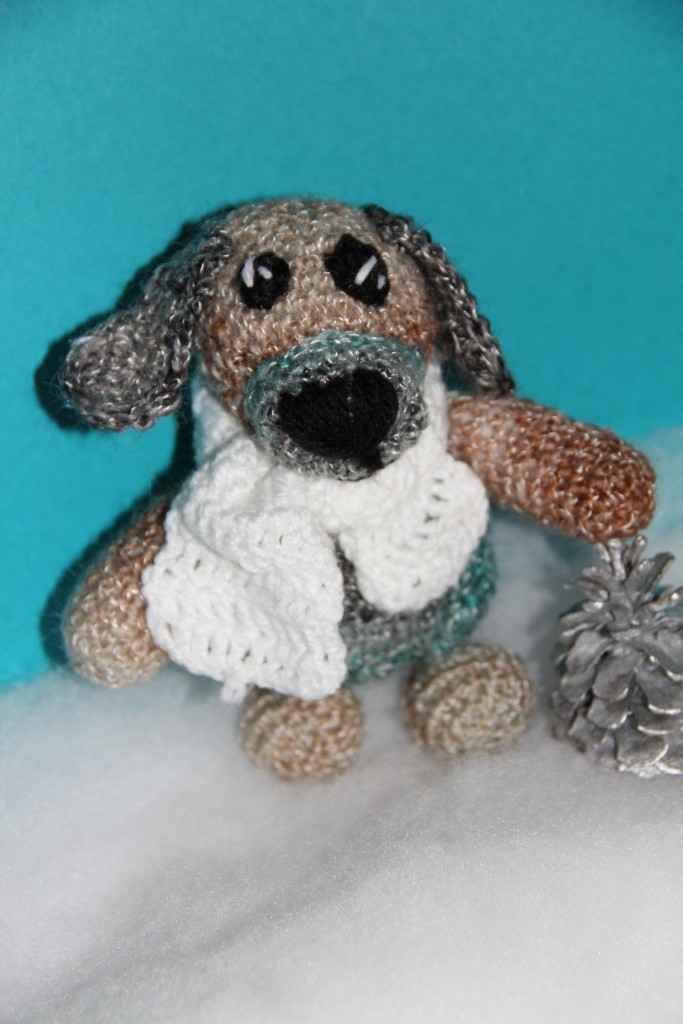 Blog-Inhaltsbild für 'Kostenlose Häkelanleitung - Kleiner Hund'