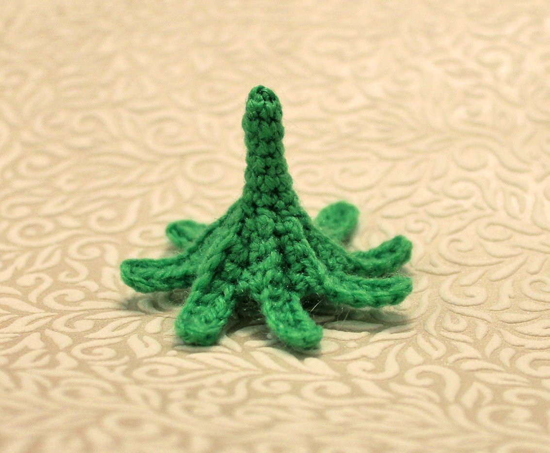 Blog-Inhaltsbild für 'Schnell gehäkelte Tanne'