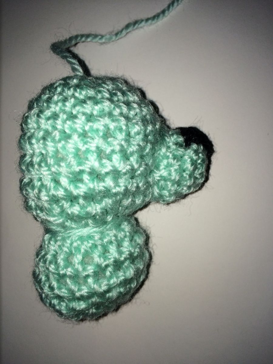 Blog-Inhaltsbild für 'Kostenlose Häkelanleitung - Kleines Hündchen -Schlüsselanhänger'