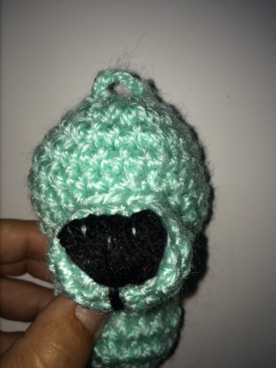 Blog-Inhaltsbild für 'Kostenlose Häkelanleitung - Kleines Hündchen -Schlüsselanhänger'