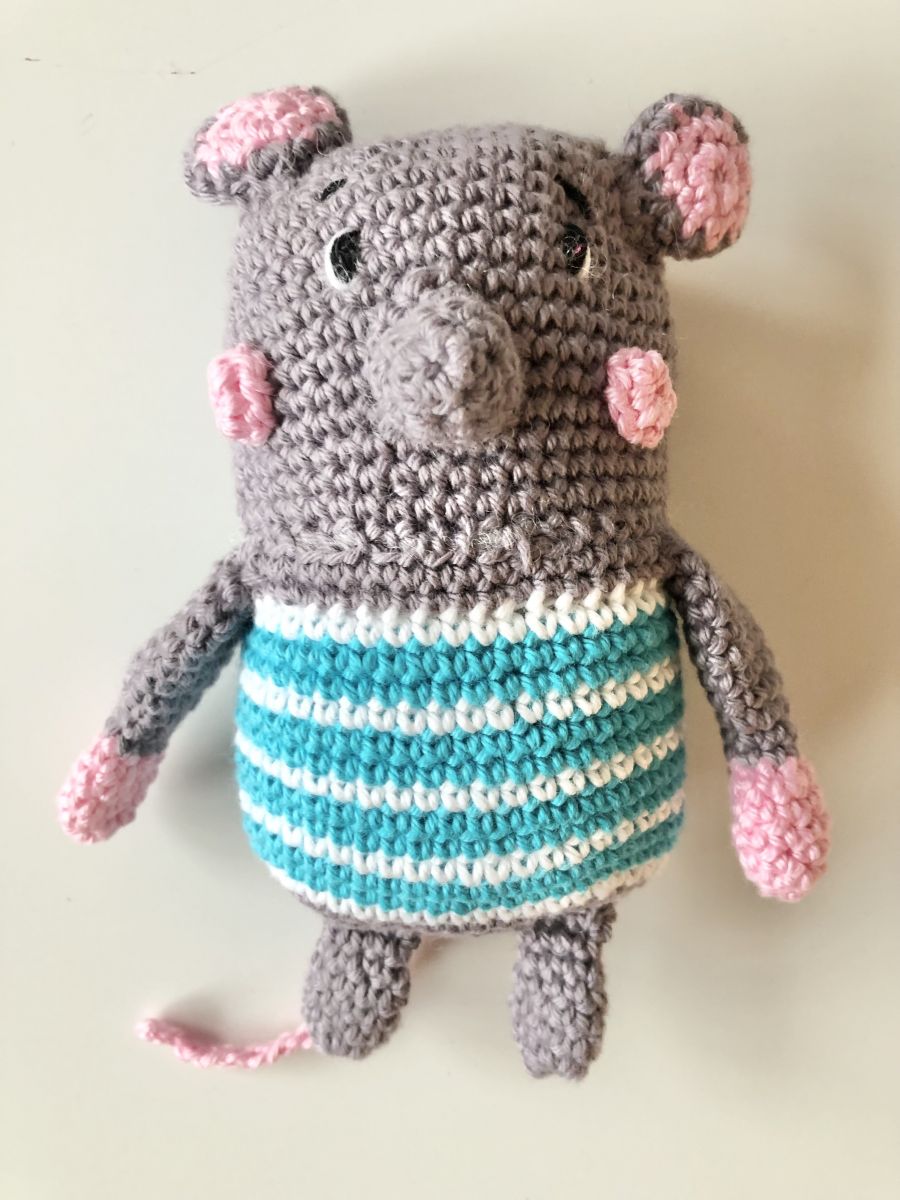 Blog-Inhaltsbild für 'Häkelanleitung Maus'