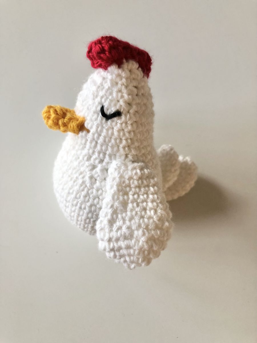 Blog-Inhaltsbild für 'Häkelanleitung Huhn'