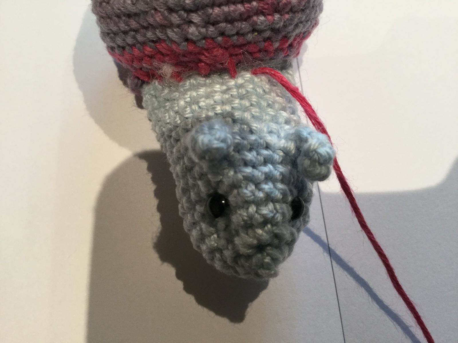 Blog-Inhaltsbild für 'Kostenlose Häkelanleitung Taschenbaumler Schnecke'