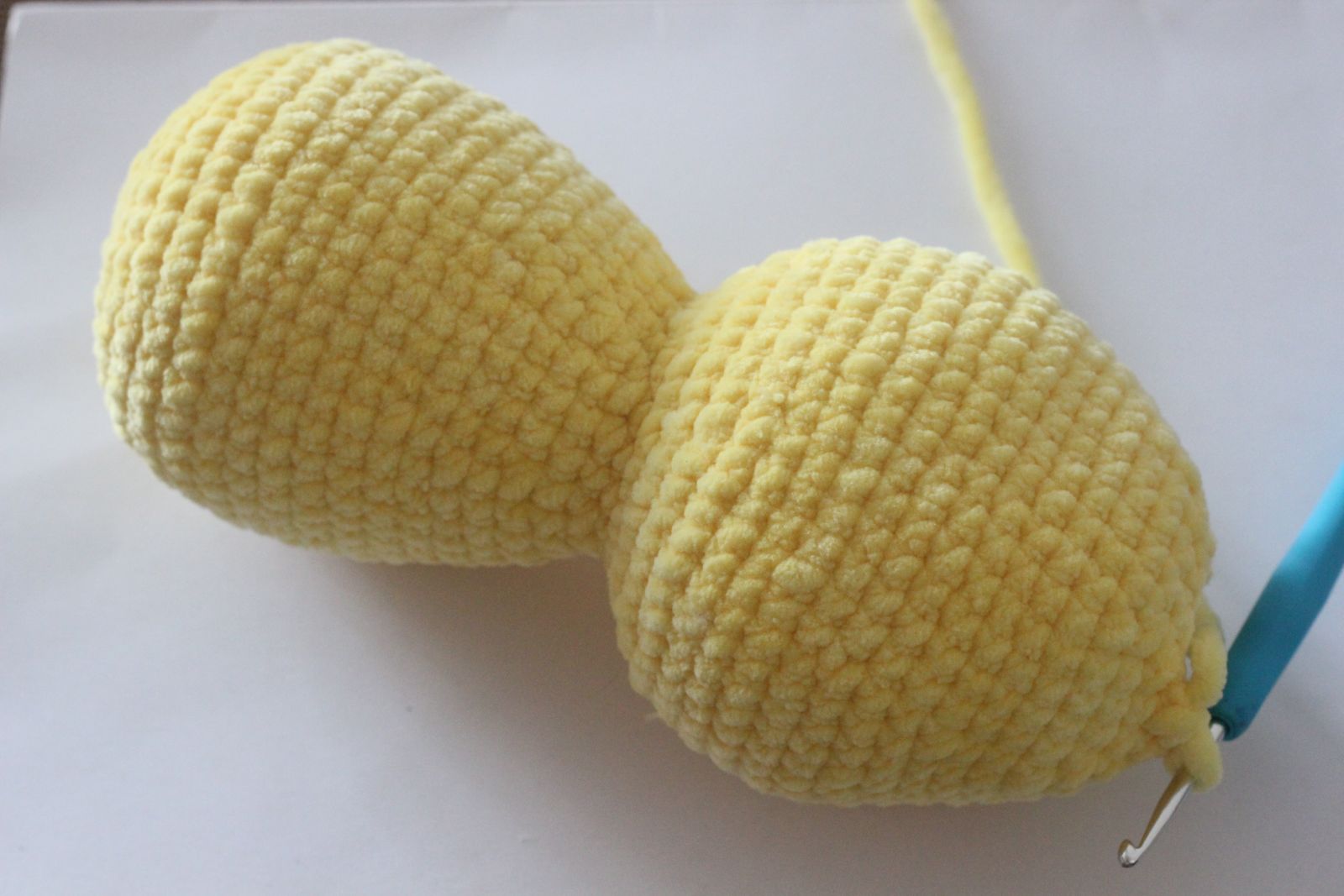 Blog-Inhaltsbild für 'Kostenlose Häkelanleitung für Kuschel-Elefant'