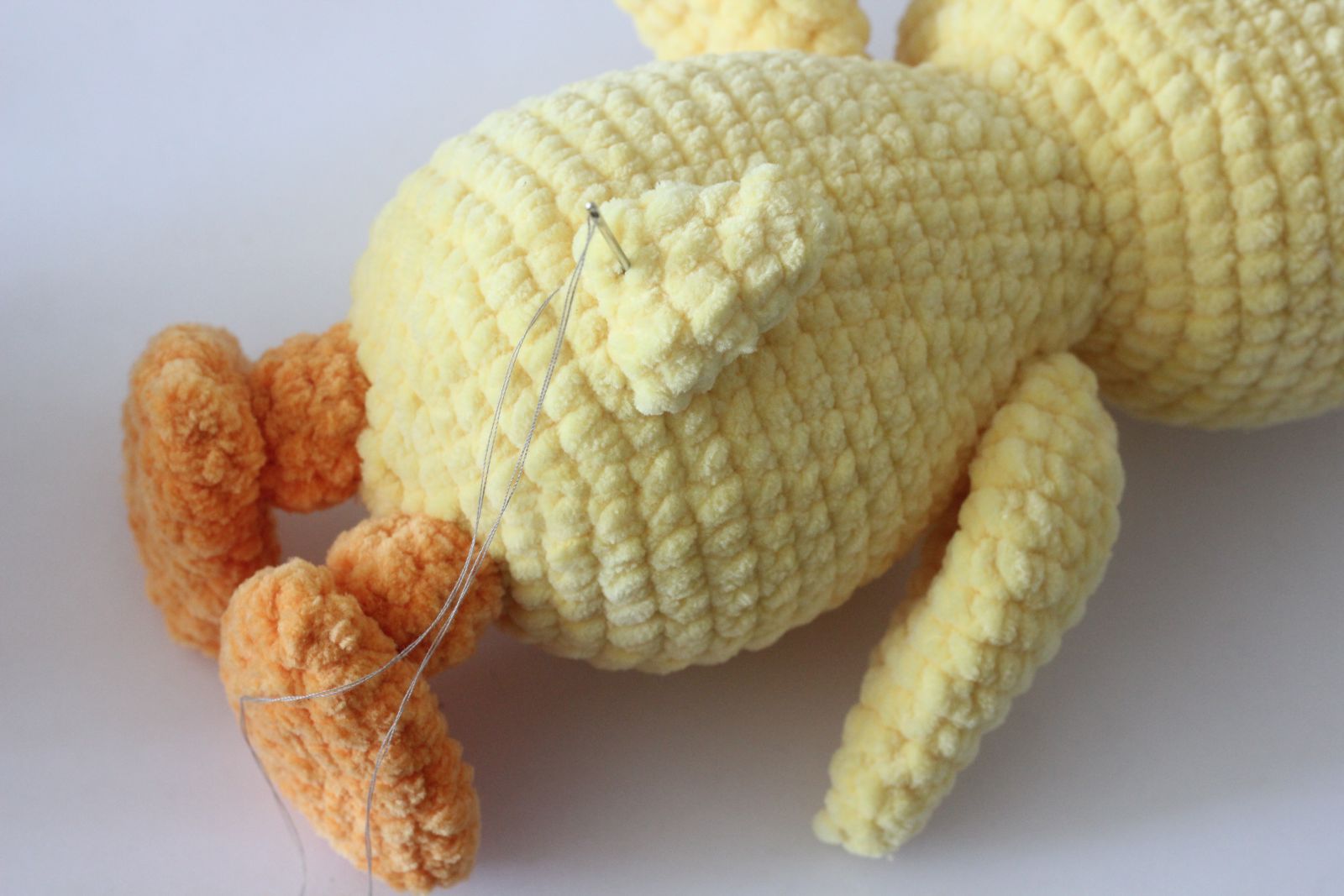 Blog-Inhaltsbild für 'Kostenlose Häkelanleitung für Kuschel-Elefant'