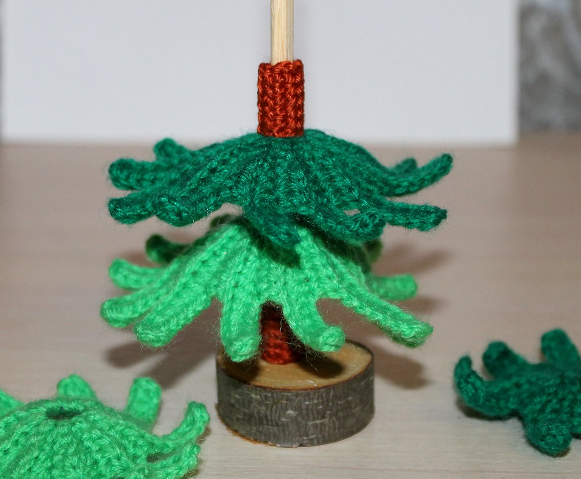 Blog-Inhaltsbild für 'Schnell gehäkelte Tanne'