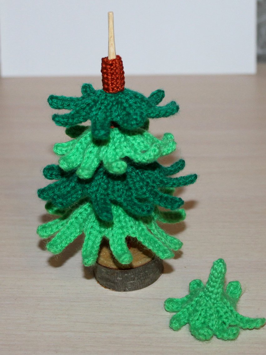 Blog-Inhaltsbild für 'Schnell gehäkelte Tanne'