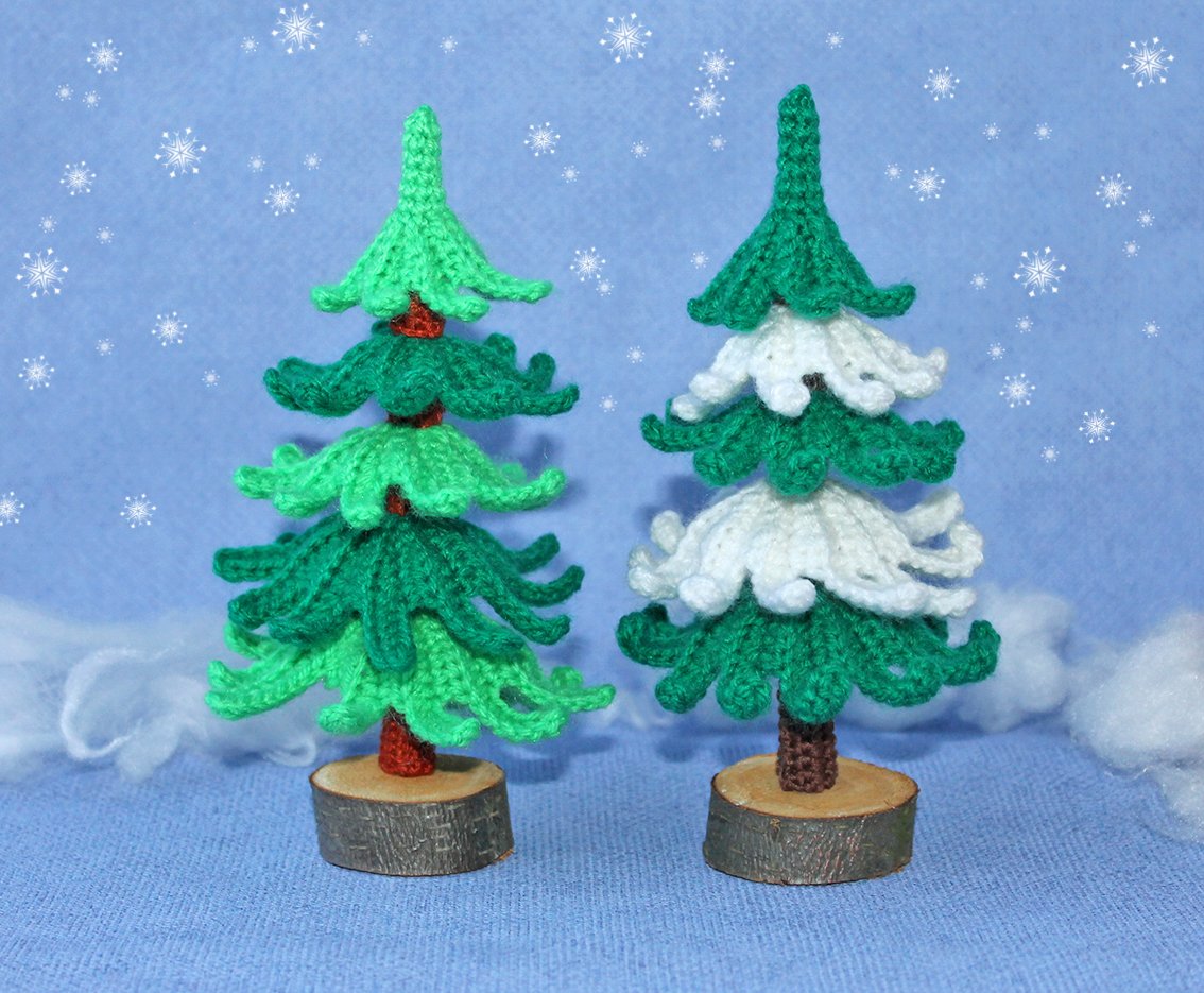 Blog-Inhaltsbild für 'Schnell gehäkelte Tanne'