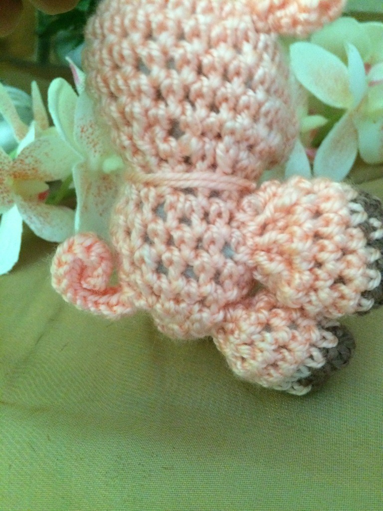 Blog-Inhaltsbild für 'Kostenlose Häkelanleitung - Kleines Schweinchen - Schlüsselanhänger/Taschenbaumler'