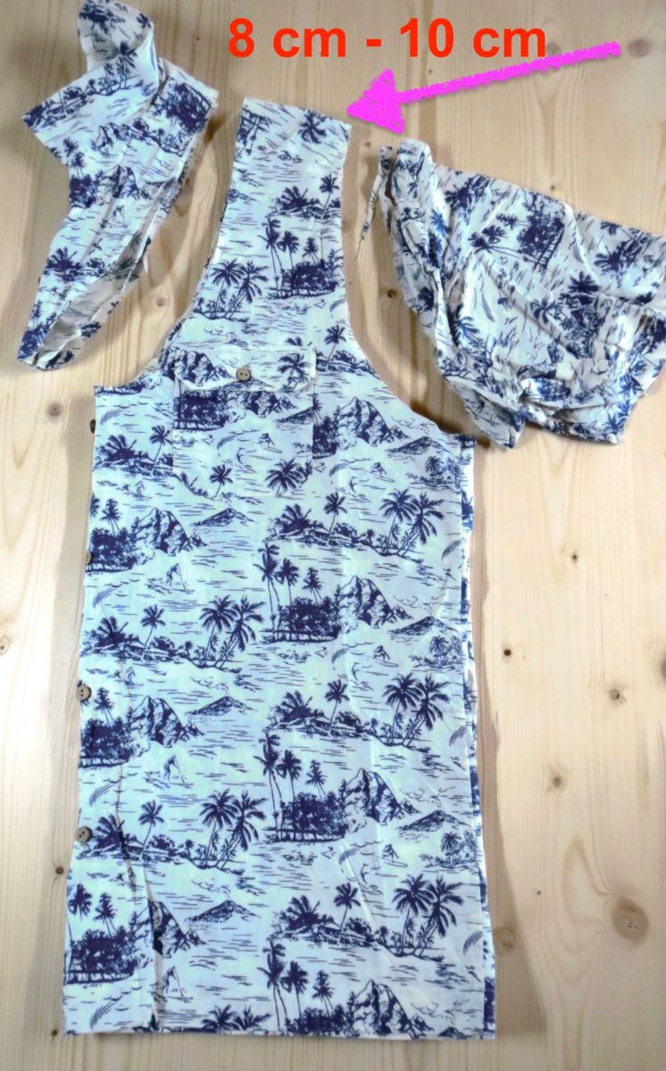 Blog-Inhaltsbild für 'UPCYCLING Projekt - Aus Herrenhemd schnell und einfach Einkaufsbeutel Einkaufstasche mit eingenähtem Beutel nähen ohne Schnittmuster firstloungeberlin'