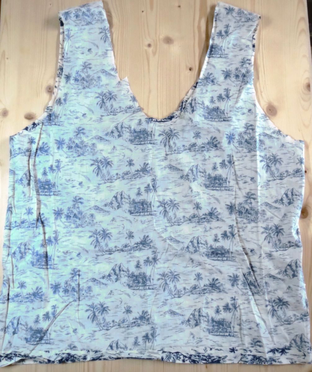 Blog-Inhaltsbild für 'UPCYCLING Projekt - Aus Herrenhemd schnell und einfach Einkaufsbeutel Einkaufstasche mit eingenähtem Beutel nähen ohne Schnittmuster firstloungeberlin'