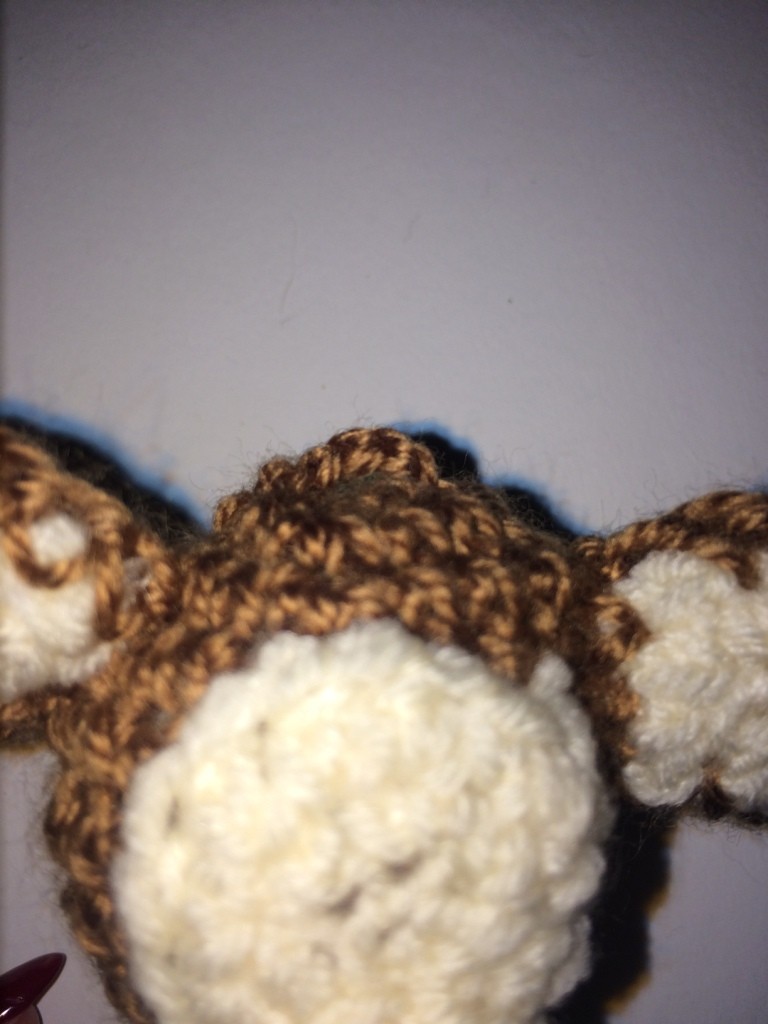 Blog-Inhaltsbild für 'Kostenlose Häkelanleitung - Kleiner Affe - Schlüsselanhänger -Taschenbaumler'