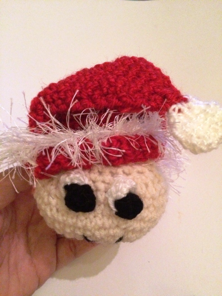 Blog-Inhaltsbild für 'Kostenlose Häkelanleitung - Kleine Weihnachtsschildkröte'