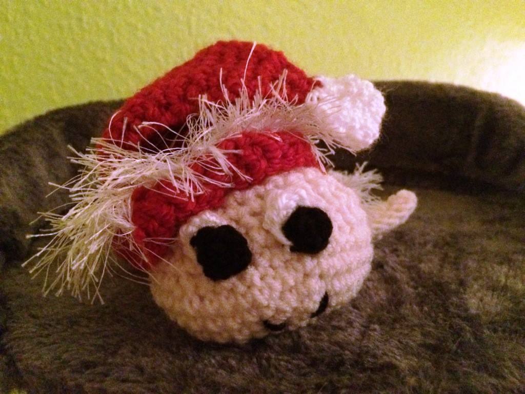 Blog-Inhaltsbild für 'Kostenlose Häkelanleitung - Kleine Weihnachtsschildkröte'