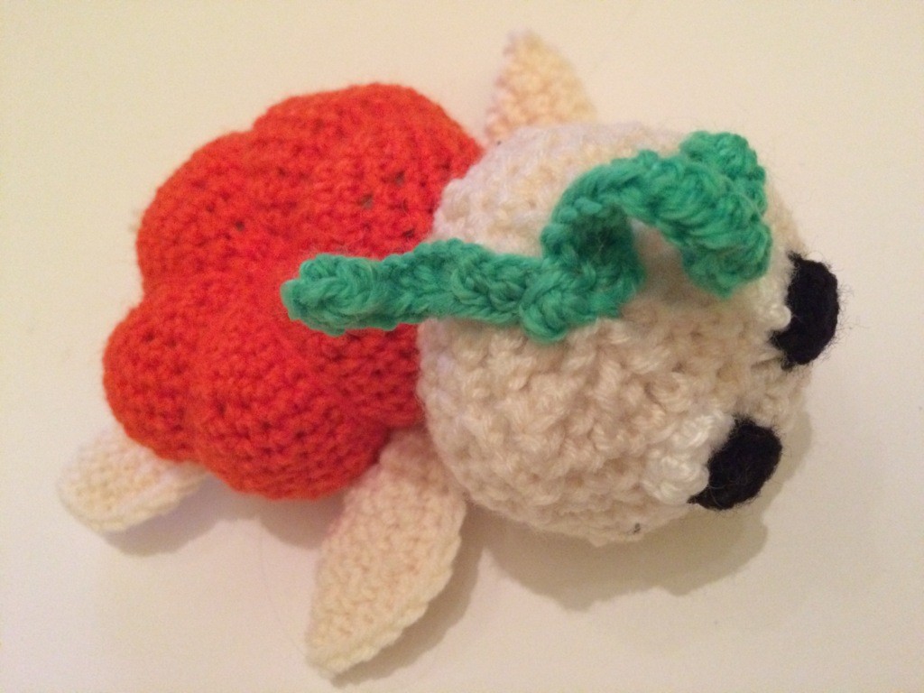 Blog-Inhaltsbild für 'Kostenlose Häkelanleitung - Kleine Halloween - Schildkröte'