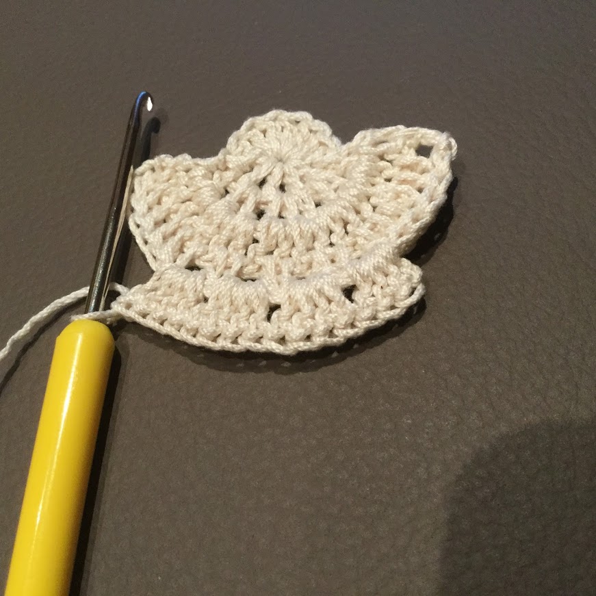 Blog-Inhaltsbild für 'Schneller Häkelengel als Deko oder Applikation'